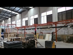 50 mm pitch shelving systeem poeder gecoate oppervlakte afwerking