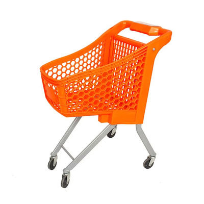 4 wielen plastic winkelwagen Makkelijk te verplaatsen supermarkt Kinderwinkelmandje