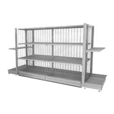 kopen Grid Panel Draad Metalen Retail Store Display Shelves Voor supermarkt Gondola Winkelplank online manufacture