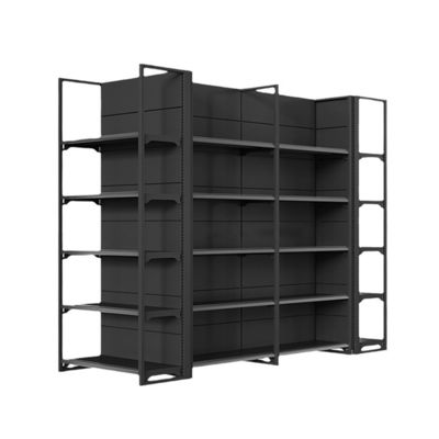 kopen Double-Sided Gondola Shelving 5-Shelf Supermarket Display Rack online manufacture