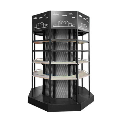 kopen Customized 5-Shelf Metal Supermarket Gondola Rack 80kg Capacity online manufacture