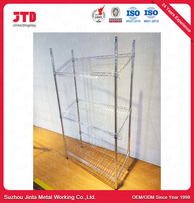 kopen 1200mm 450mm Draadvertoning die ODM opschorten het Rek van het 4 Laagroestvrije staal online manufacture