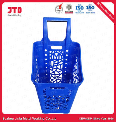 kopen Rolling Plastic het Winkelen Manden met Wielen65l Grote Capaciteit online manufacture
