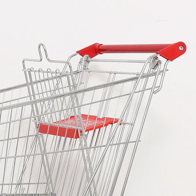 Opvouwbare winkelwagen met vier wielen