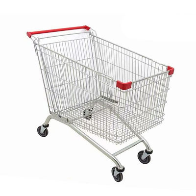 Opvouwbare winkelwagen met vier wielen