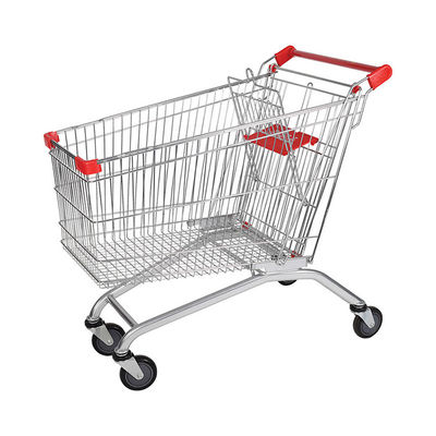 Opvouwbare winkelwagen met vier wielen