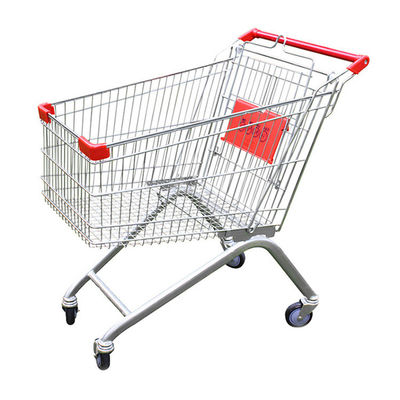 Supermarkten en winkels Metalen winkelwagens Karren met wielen