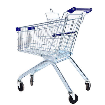 60L - 240L Metalen Stalen Draad Grocery Winkelmandje Opvouwbaar Winkelmandje