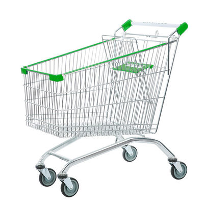 Metalen winkelwagen voor supermarkten en winkels