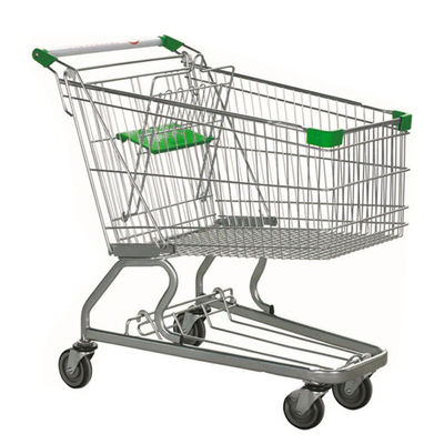 Metalen winkelwagen voor supermarkten en winkels
