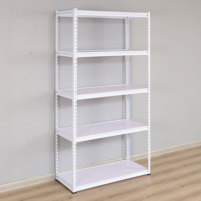 Op maat gemaakte garageopslag Boltless Metal Shelf 5 Tiers Heavy Duty Steel Racking Unit