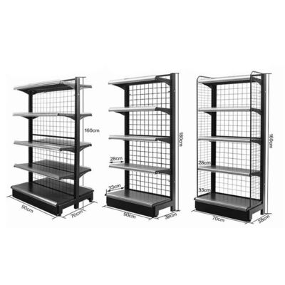 Groentewinkel Wire Display Schappen Supermarkt Wire Rack