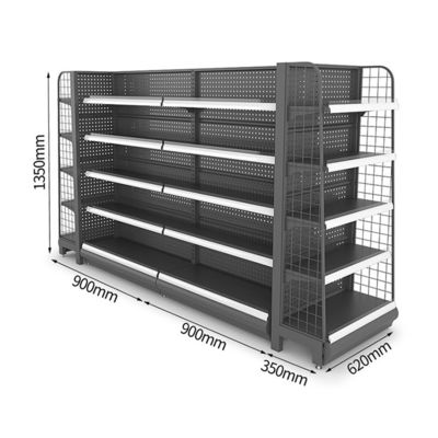 Groentewinkel Display Schappen Rack Supermarkt Draad Display Schap Gondola Schap