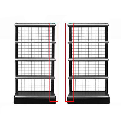 Rectangular Wire Mesh Display Rack Schappen Retail Store Wire Mesh Display Shelves