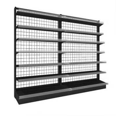 Rectangular Wire Mesh Display Rack Schappen Retail Store Wire Mesh Display Shelves