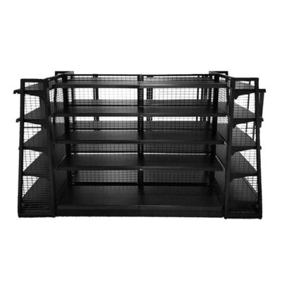 Supermarkt Wire Display Schappenrek Custom Retail Store Gondola Mesh Schap