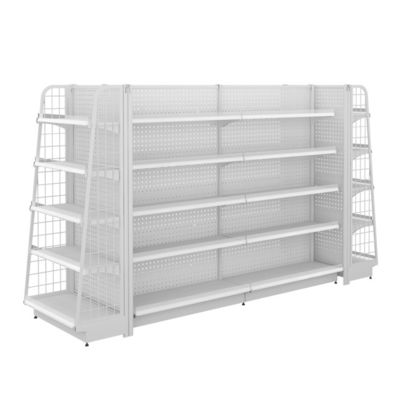 Supermarkt Wire Mesh Display Rack Schappen Wire Mesh Display Racks Voor winkels