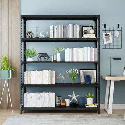 Lichte opslagruimte voor opslagruimte voor magazijnen Staal metaal boutenloze rek Garage verstelbare planken