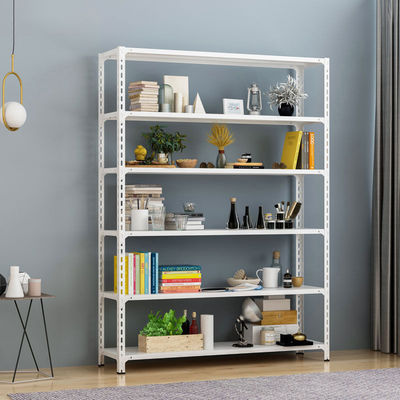 Garage Warehouse Storage Staal 5 Tier Rack Medium Duty Metal Boltless Rack