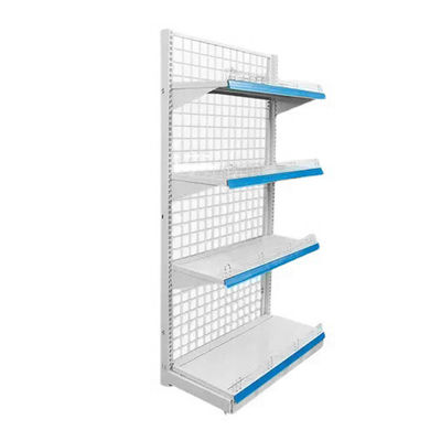 Op maat gemaakte wire mesh supermarktplank Retail winkel snack winkel wire display planken