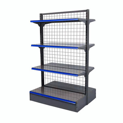 Op maat gemaakte wire mesh supermarktplank Retail winkel snack winkel wire display planken