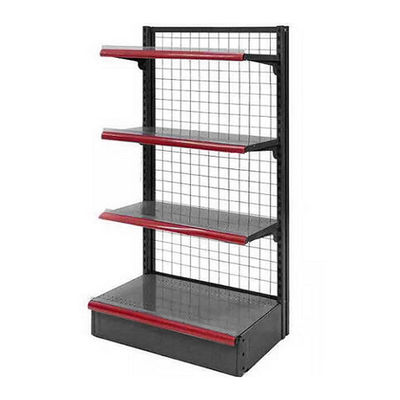 Op maat gemaakte wire mesh supermarktplank Retail winkel snack winkel wire display planken