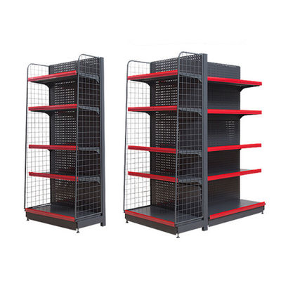 Rectangular Custom Wall Shelf Voor kruidenierswinkel Mesh Shop Gondola plank