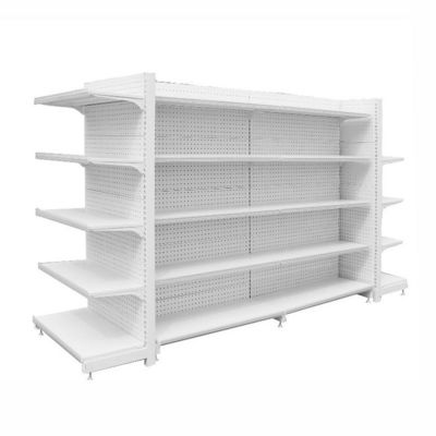 Groentewinkel Display Racks / Metalen Gondola Planken Voor Supermarkt Retail Store