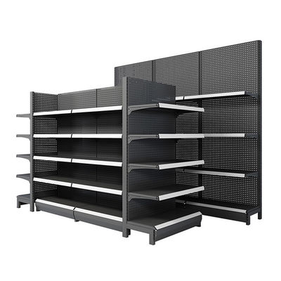 Supermarkt Gondola Display Schappen Gemakwinkel Goederen Display Rack Schappen voor detailhandel