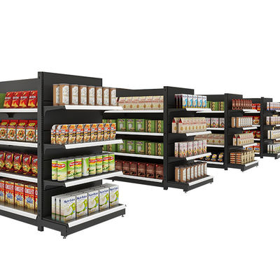 Metalen gondel Display Plank Groentewinkel Winkelen Supermarkt Planken Display Plank