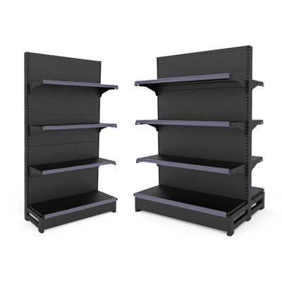 Op maat gemaakte staal gondel display rack supermarkt kruidenierswinkel detailhandel display