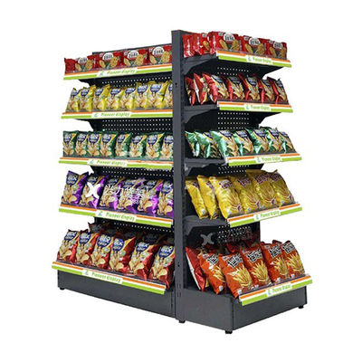 Supermarkt Retail Store Dubbelzijdig Gondola Display Schappen Gemakwinkel Plank / Rack