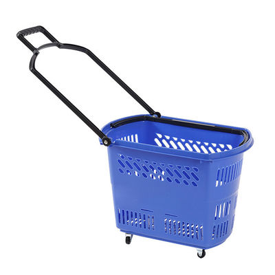 18L polypropyleen plastic trolley basket voor makkelijk en handig schoonmaken