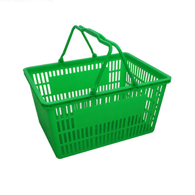 Aanpasbaar plastic winkelwagentje voor supermarkten