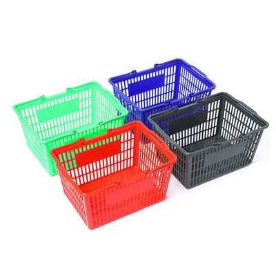 Aanpasbaar plastic winkelwagentje voor supermarkten