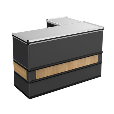 Poedercoating Supermarkt Retail Checkout System Met koudgewalste staalconstructie