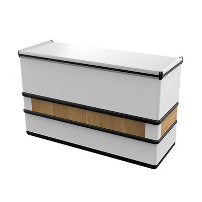 Poedercoating Supermarkt Retail Checkout System Met koudgewalste staalconstructie