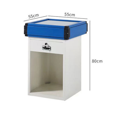 Breedte 550-1200 mm Supermarkt Kassa Teller Roestvrij staal Tafel Retail Kassa Teller