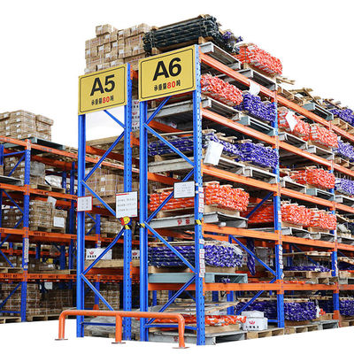 Op maat gemaakte metalen opslagrekken voor magazijnen met een capaciteit van 500-3000 kg per laag