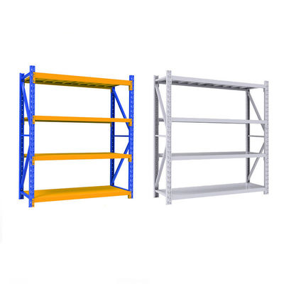 Op maat gemaakte koudgewalste stalen magazijnmetalen rekken met een capaciteit van 1000 - 4000 kg per laag