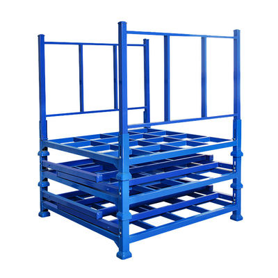 Op maat gemaakte palletstapelingen van roestvrij staal Planken Systemcapaciteit 500-3000 kg per laag