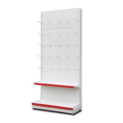 30-80 kg/laag laadvermogen Supermarket-schermrek met stabiele structuur