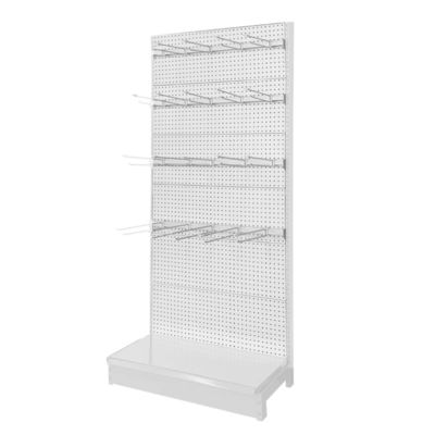 30-80 kg/laag laadvermogen Supermarket-schermrek met stabiele structuur