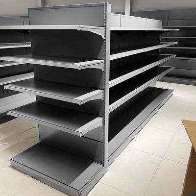 Gemakkelijk te installeren Supermarkt Display Shelving Op maat gemaakte laadcapaciteit 30-80KG/laag