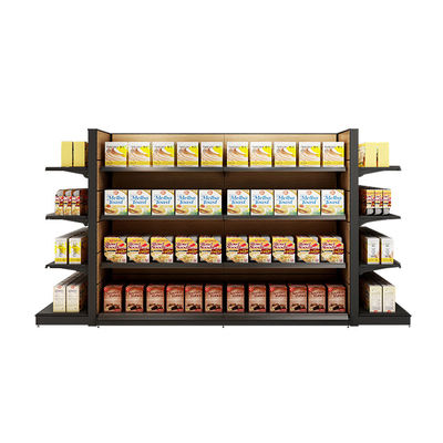 Stabiel modern systeem voor schappen in supermarkten