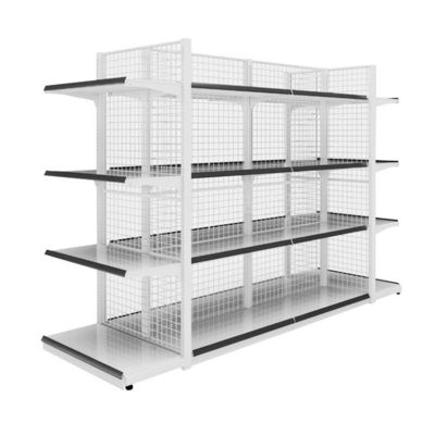 Moderne stijl retail planken systeem gemaakt van koudgewalst staal voor display plank