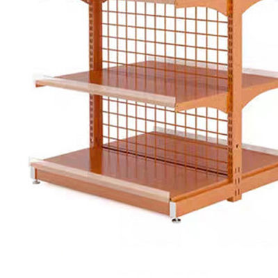 Stroomlijnen van opslag Gemakkelijk te installeren Retail Shelving System Laadcapaciteit 30-80KG/laag