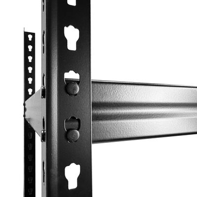 Garage opslagplank Stapelhoek Rack Boltloze draad plank Hoog draagvermogen Hoek staal rack