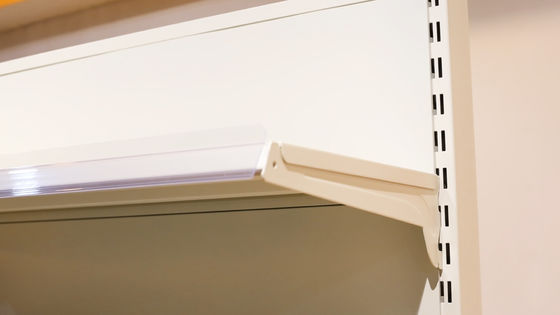 1800mm Tweezijdige Gondelsupermarkt die OEM de Planken van de Black metalopslag opschorten