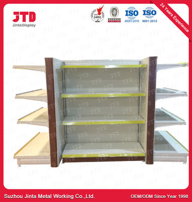4 de Vertoning die van de rijensupermarkt 1500mm Lange Witte Bevindende Plank opschorten